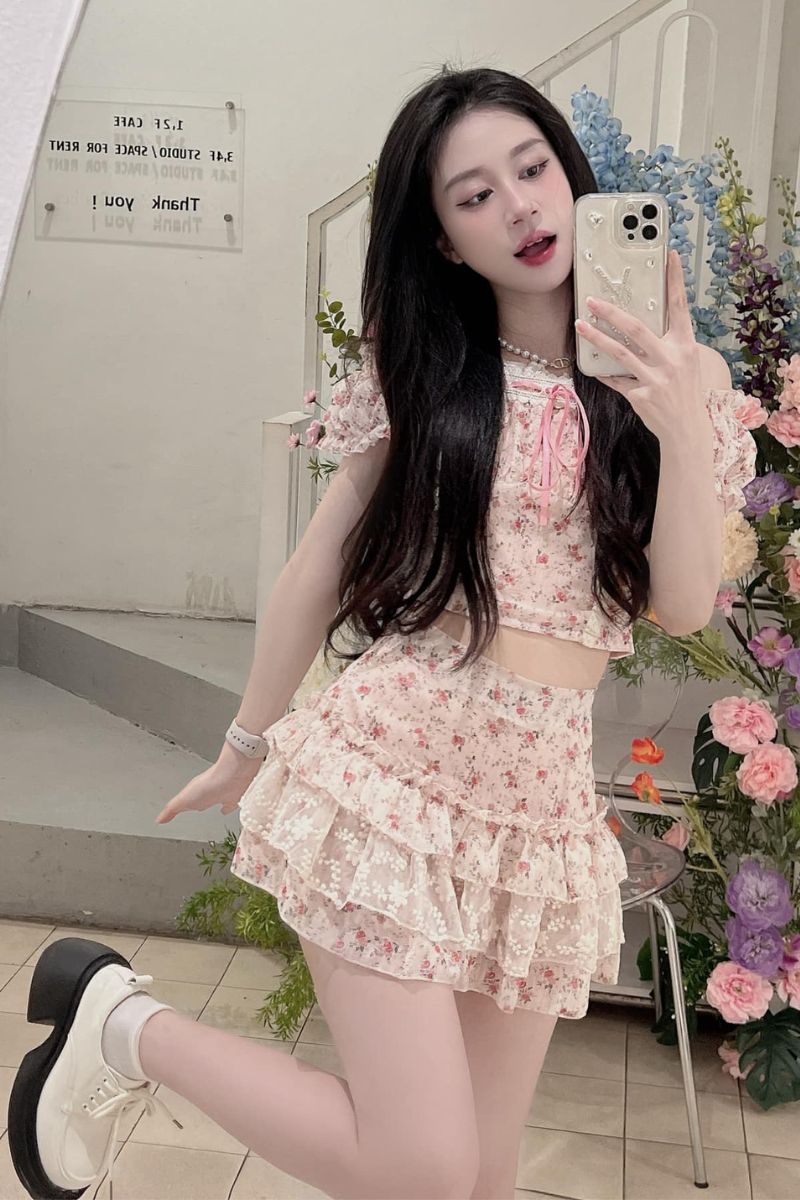 Ảnh tiktoker Mẫn Nhi sexy 5