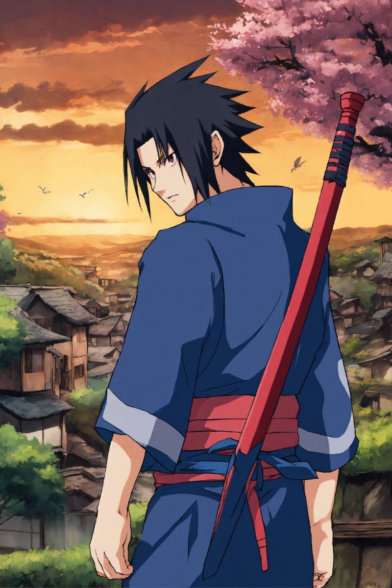 Hình ảnh Sasuke Ngầu 1