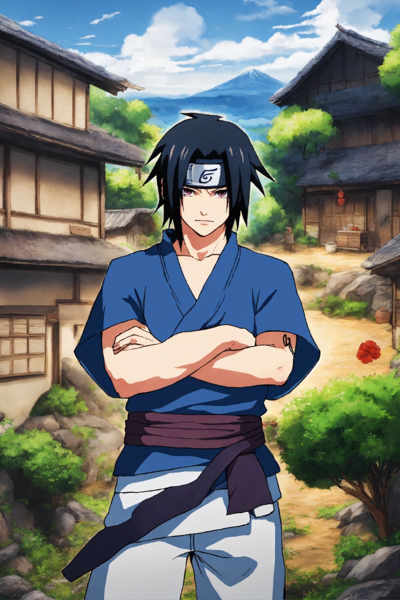 Hình ảnh Sasuke Ngầu 3