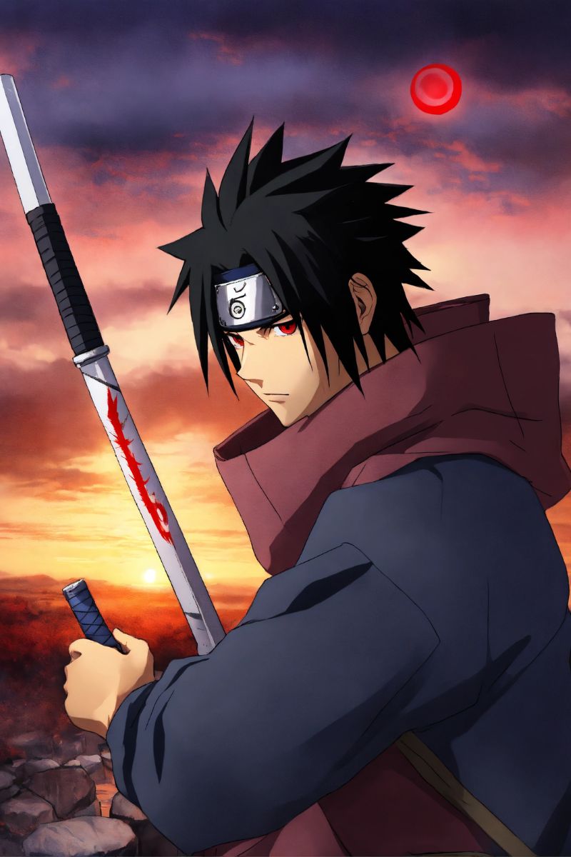 Hình ảnh Sasuke Ngầu 5