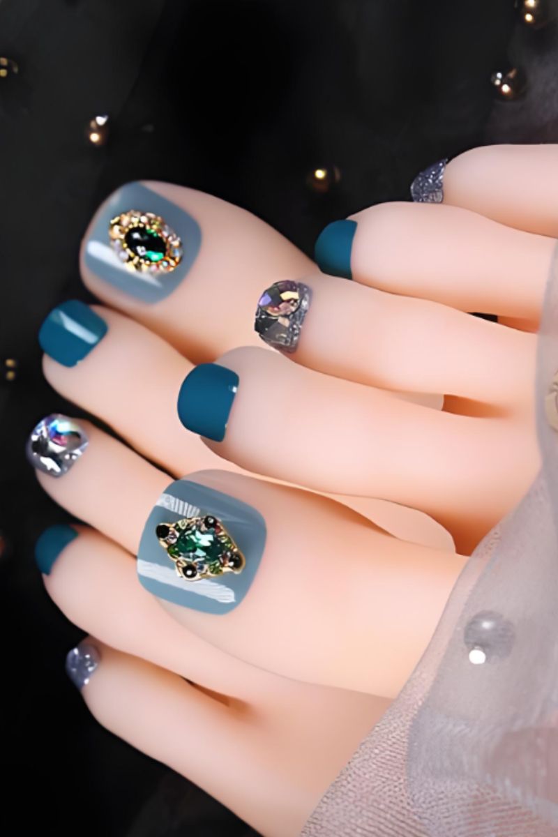 Ảnh bộ nail chân đẹp 2