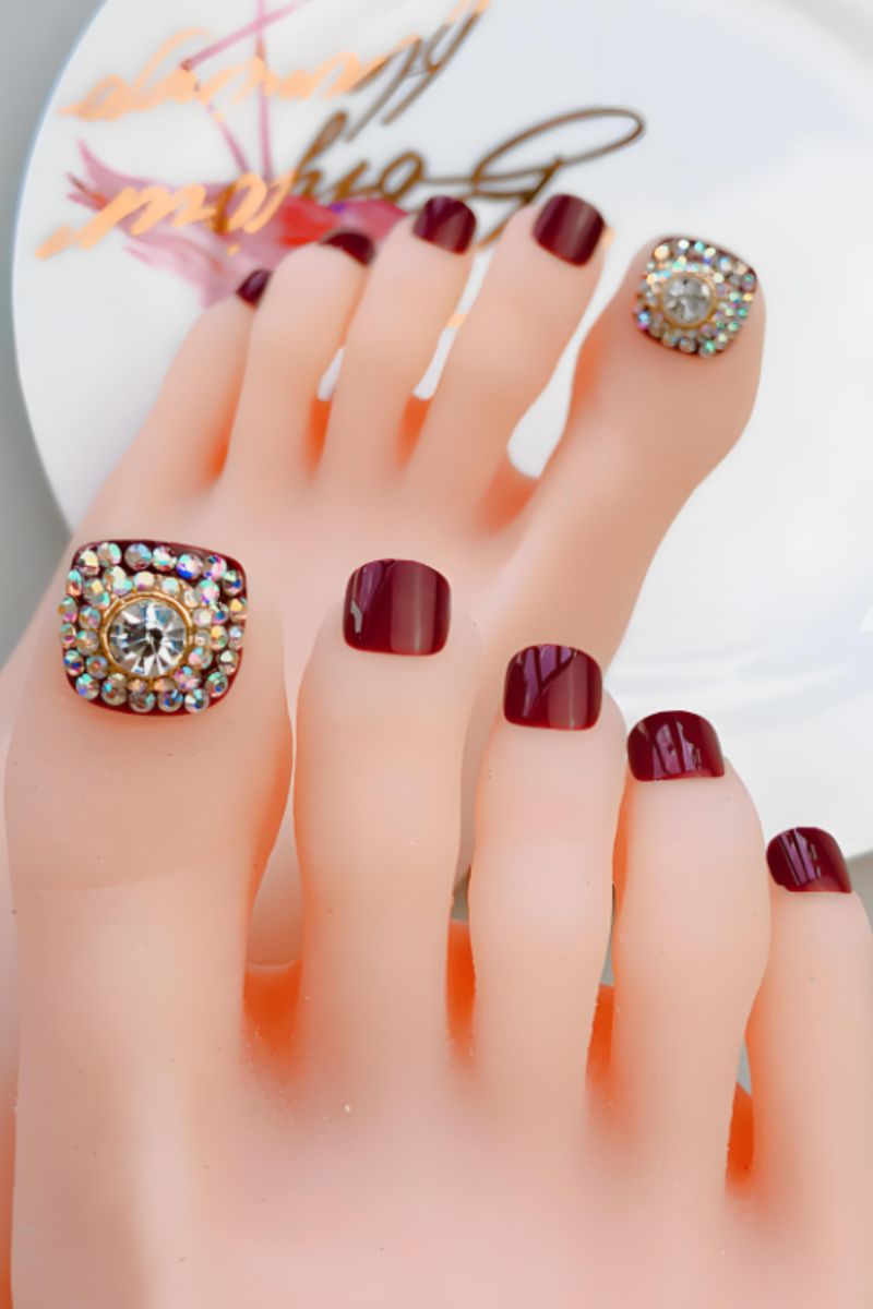 Ảnh bộ nail chân đẹp 22