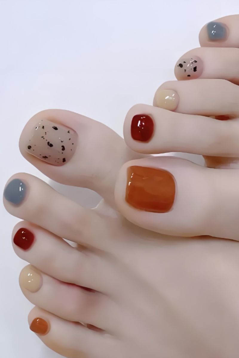 Ảnh bộ nail chân đẹp 29