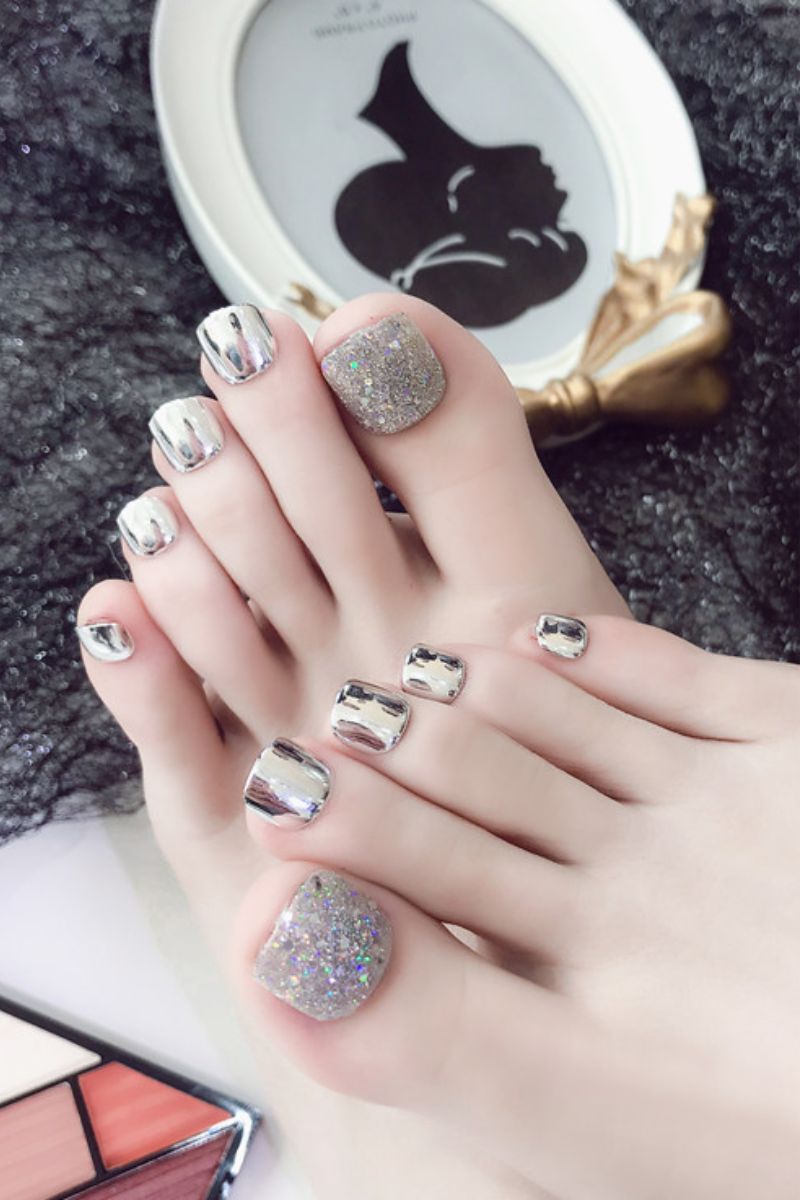 Ảnh bộ nail chân đẹp 3