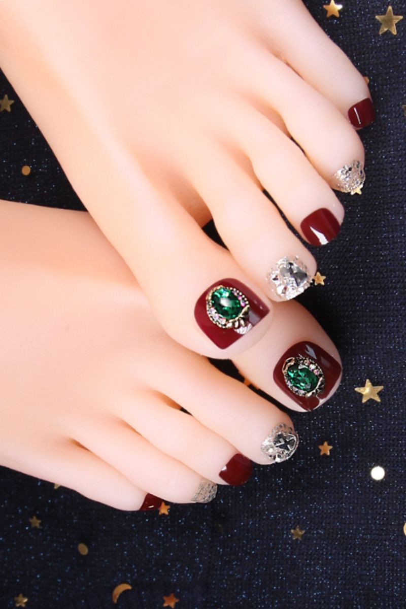 Ảnh bộ nail chân đẹp 7