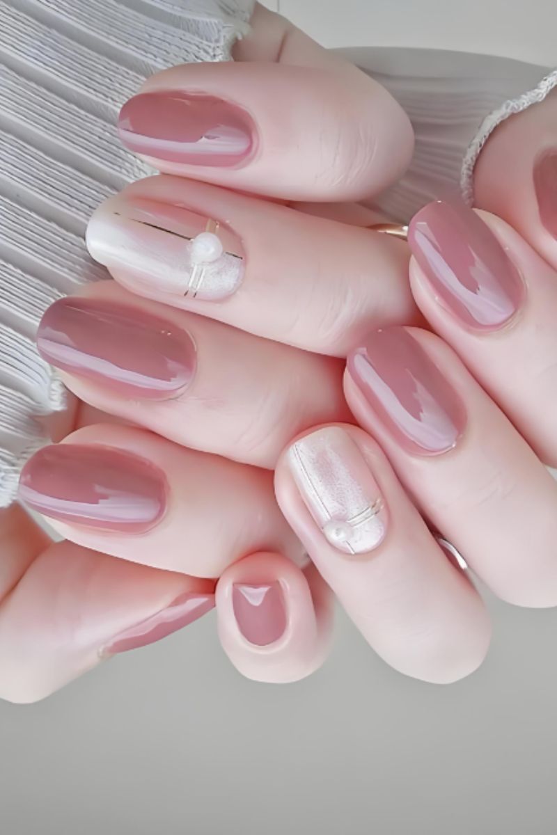 Ảnh màu nail cho da vàng 2