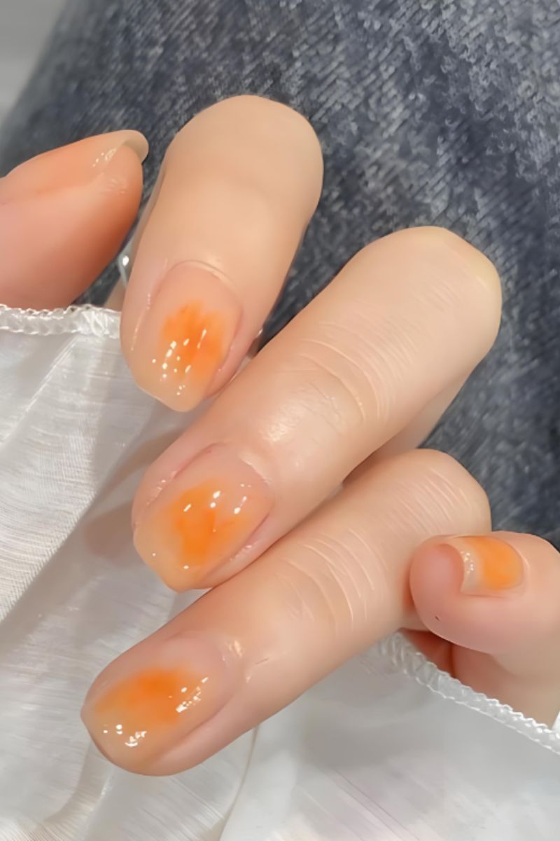 Ảnh màu nail cho da vàng 7