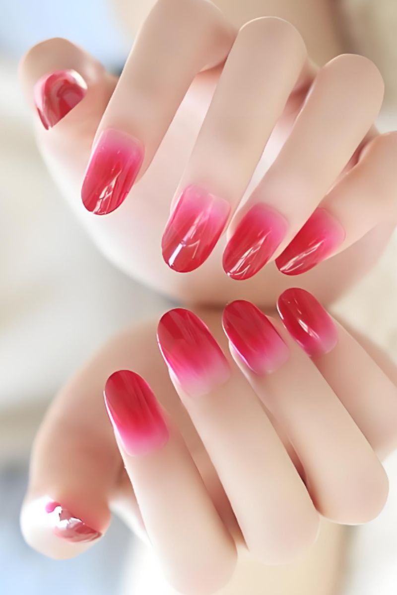 Ảnh mẫu nail cô dâu đơn giản đẹp 2