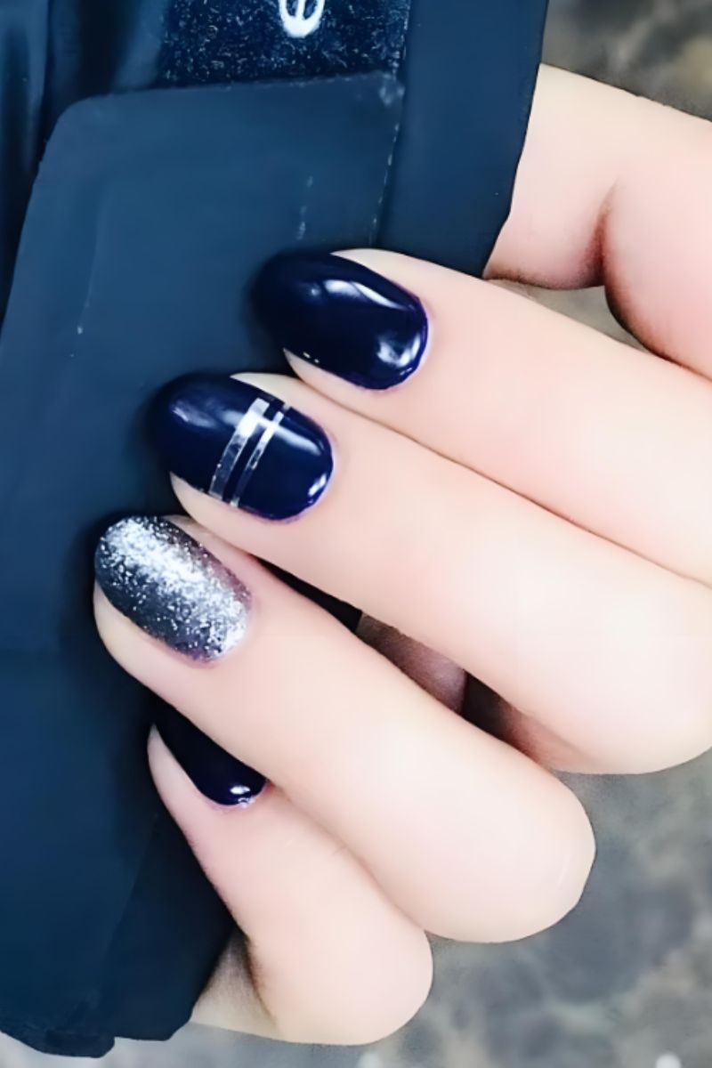 Ảnh màu nail đẹp tôn da ngăm 3