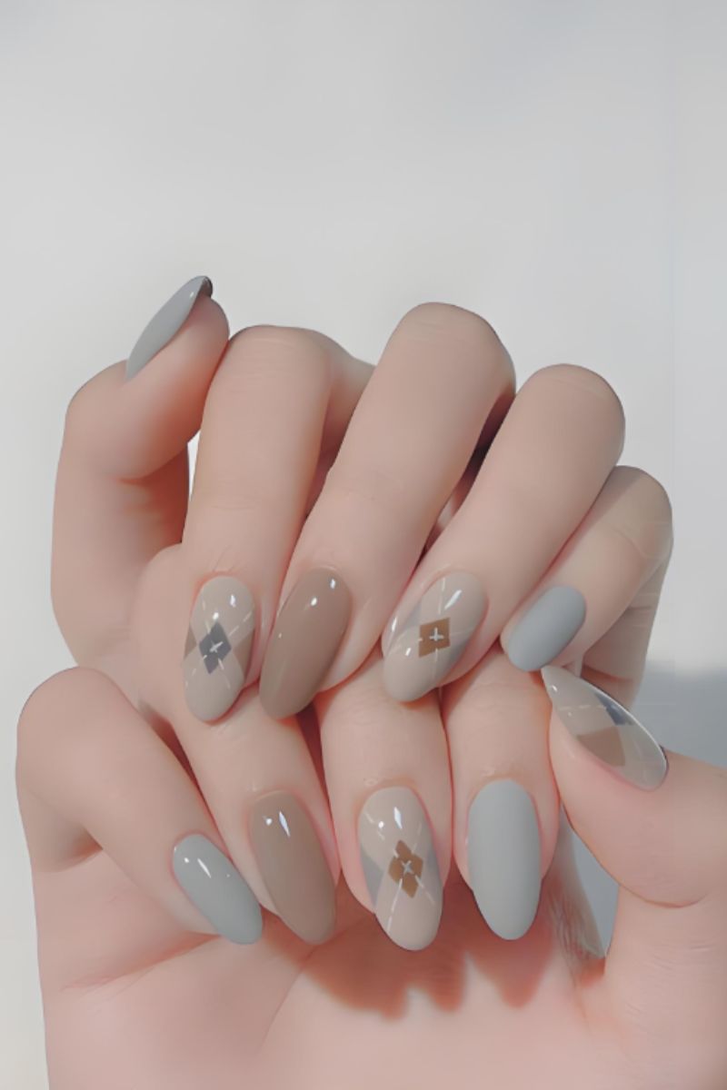 Ảnh mẫu nail hàn quốc 2024 1