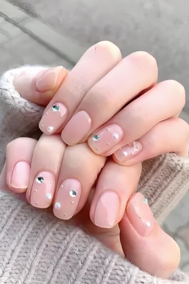 Ảnh mẫu nail hàn quốc 2024 12