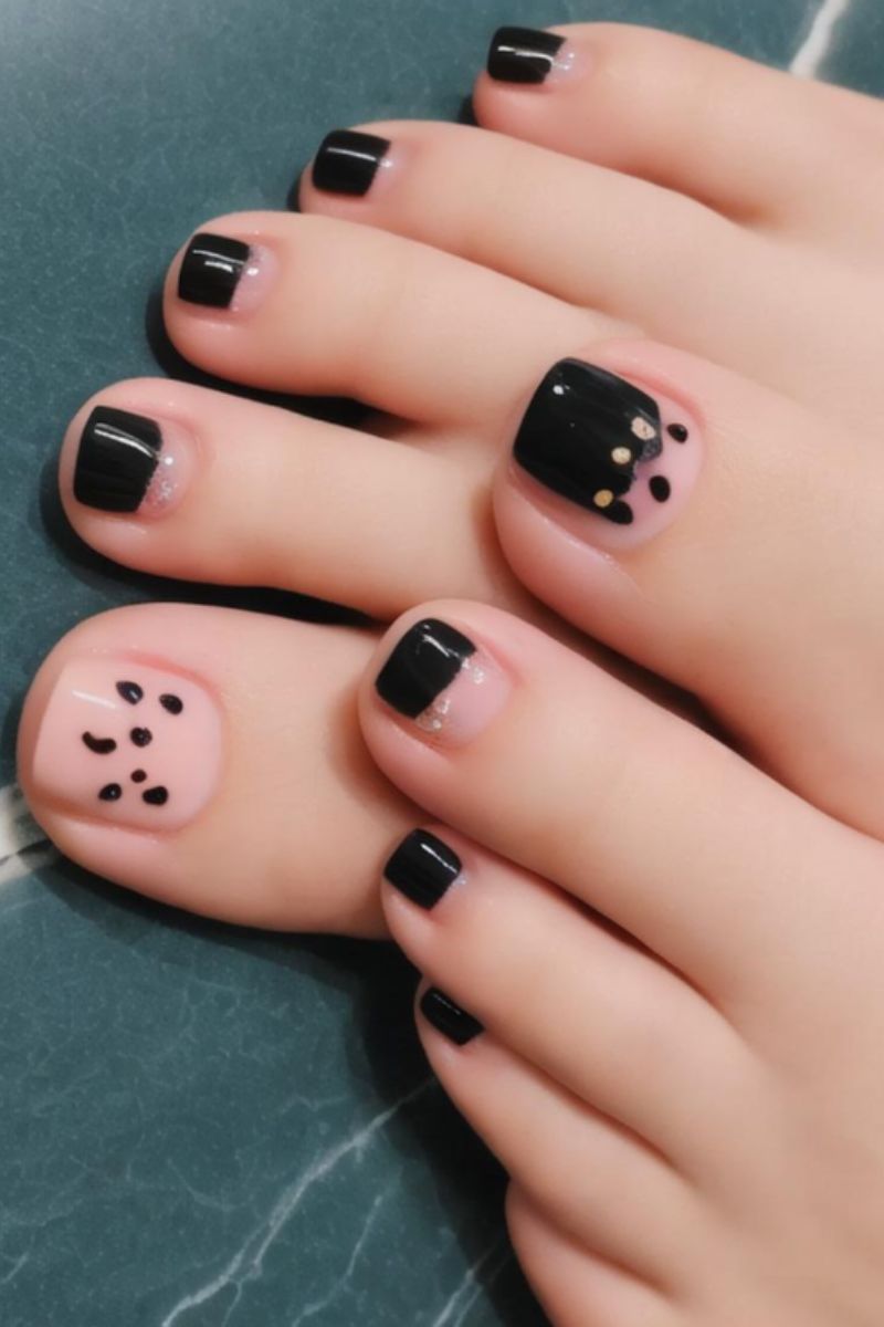 Ảnh nail chân cute nhất 12