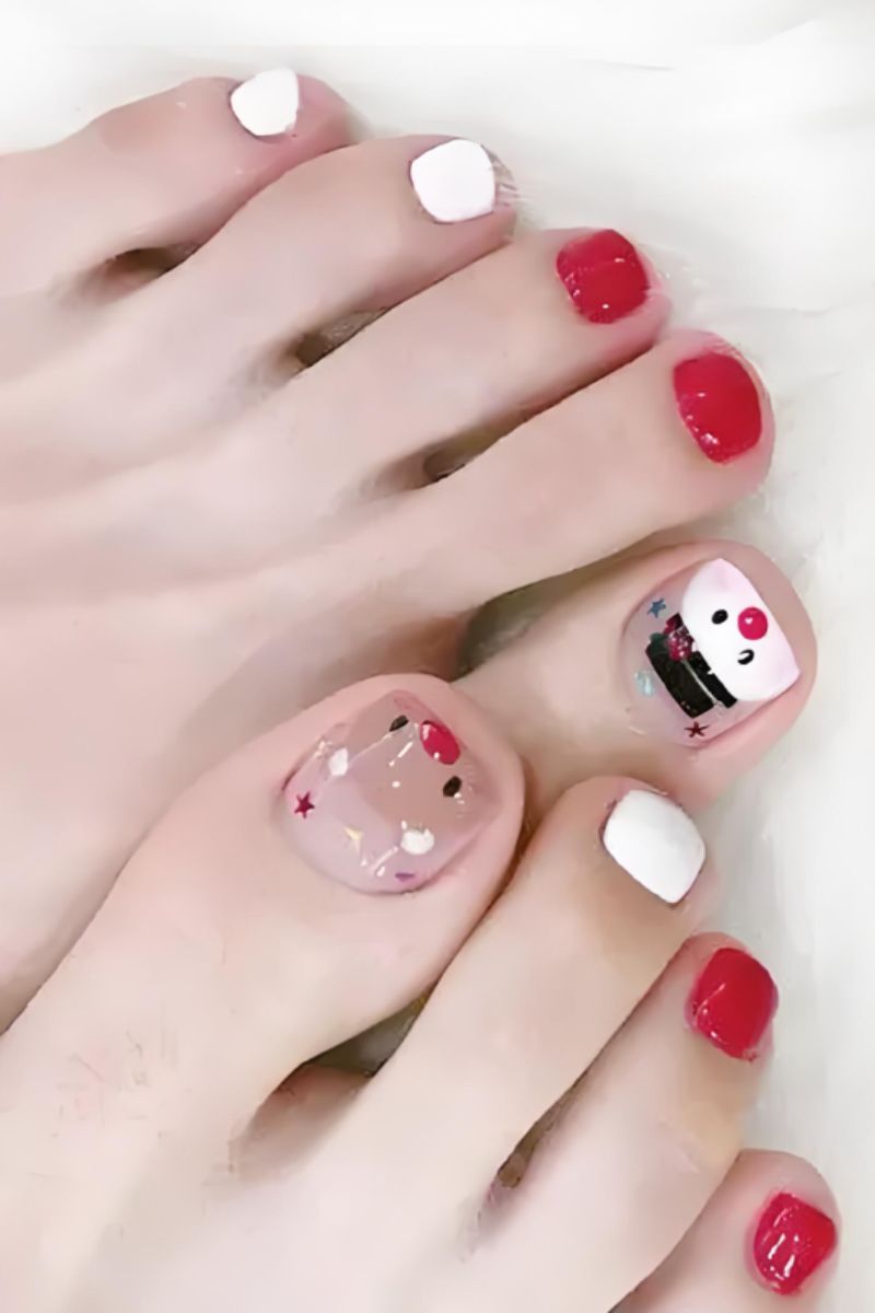 Ảnh nail chân cute nhất 15