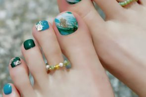 Top 99+ Ảnh nail chân đi biển phù hợp khi diện bikini