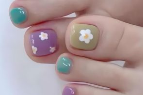 118+ Ảnh nail chân màu pastel đẹp cho chị em lựa chọn