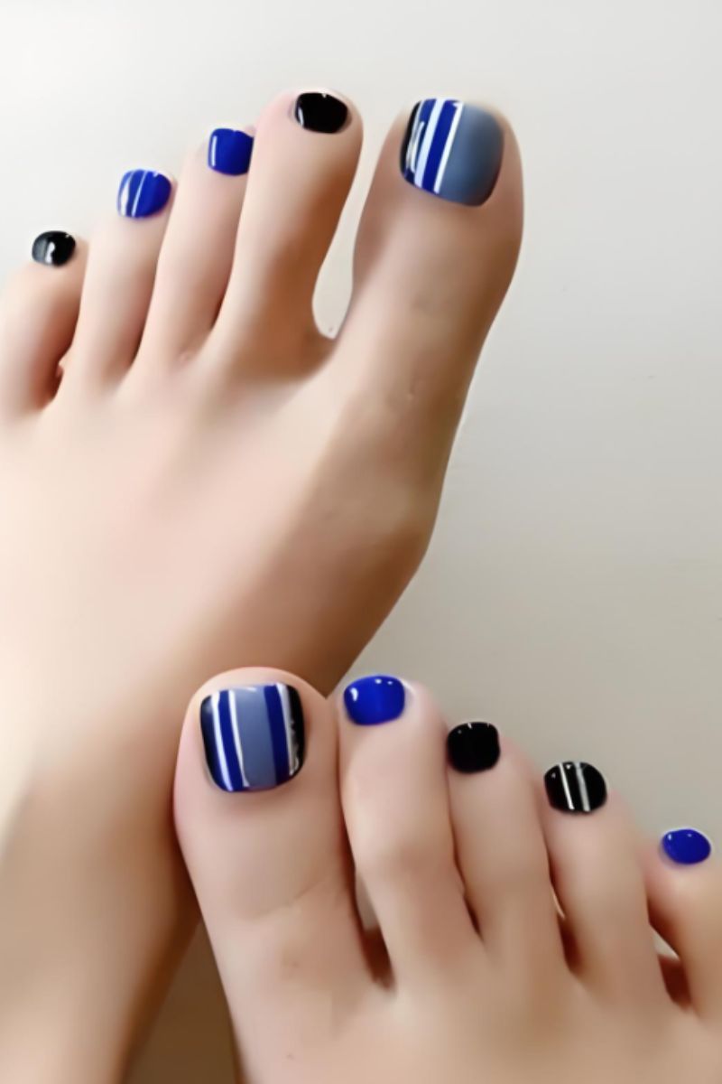 Ảnh nail chân mùa hè 11