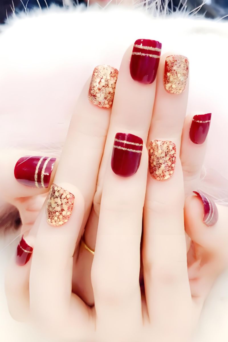 Ảnh nail cô dâu xinh 13