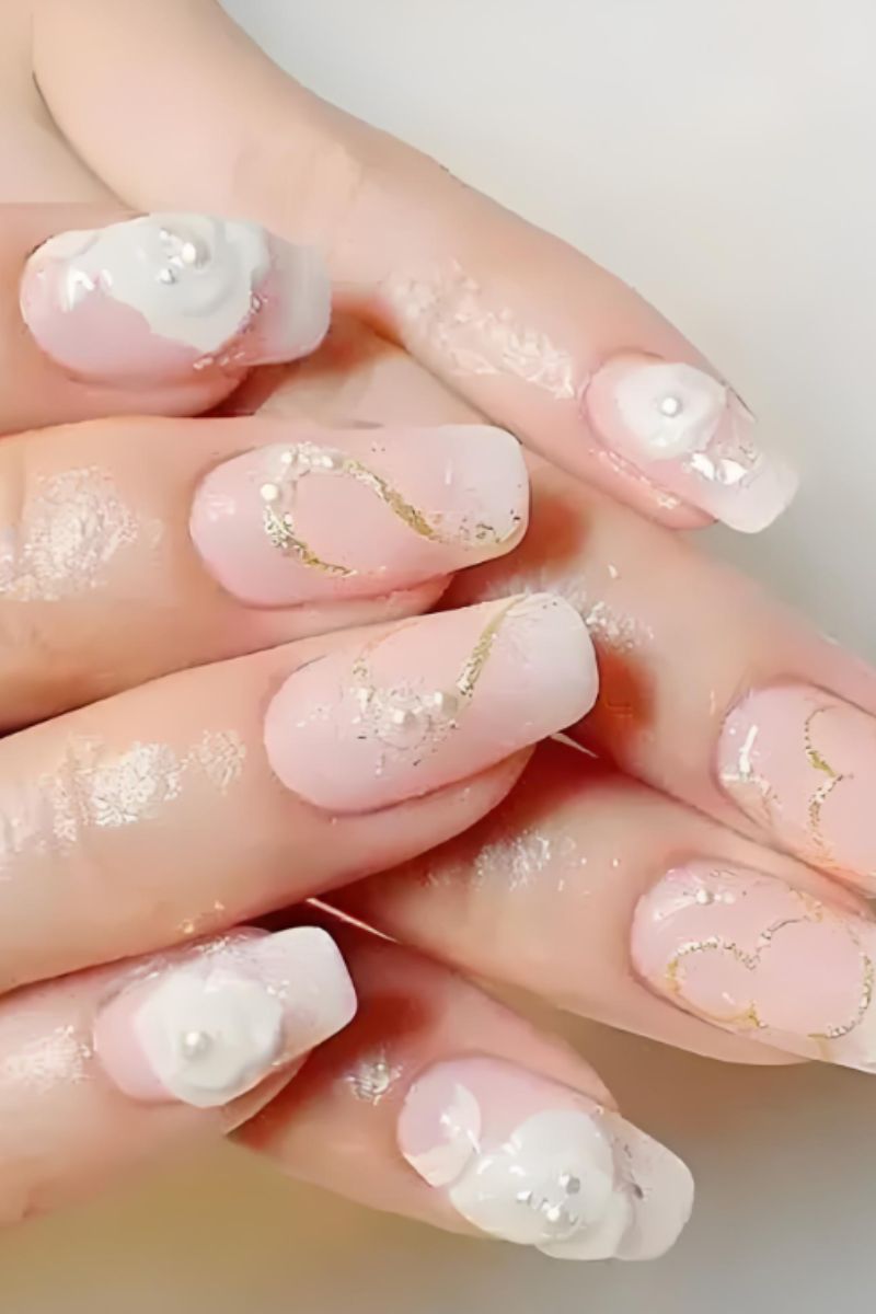 Ảnh nail cô dâu xinh 17