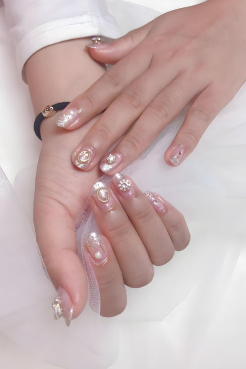 Ảnh nail cô dâu xinh 3