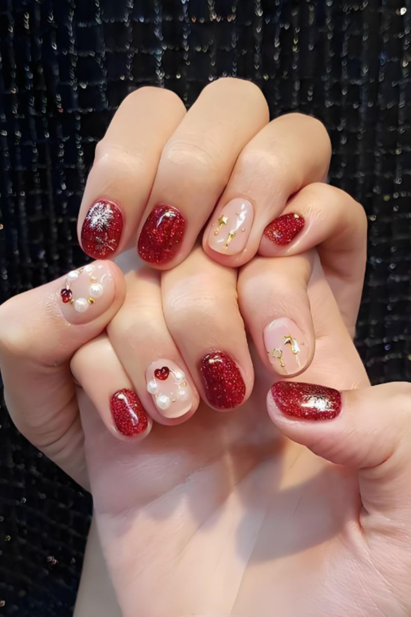 Ảnh nail cô dâu xinh 9