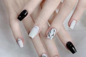 Top 80+ Ảnh nail đen trắng đẹp miễn phí năm 2025