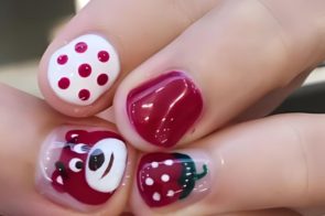 Tổng hợp 128+ Ảnh nail Gấu Dâu cute, dễ thương nhất