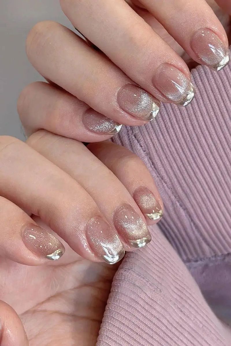 Ảnh nail mắt mèo kim cương 5