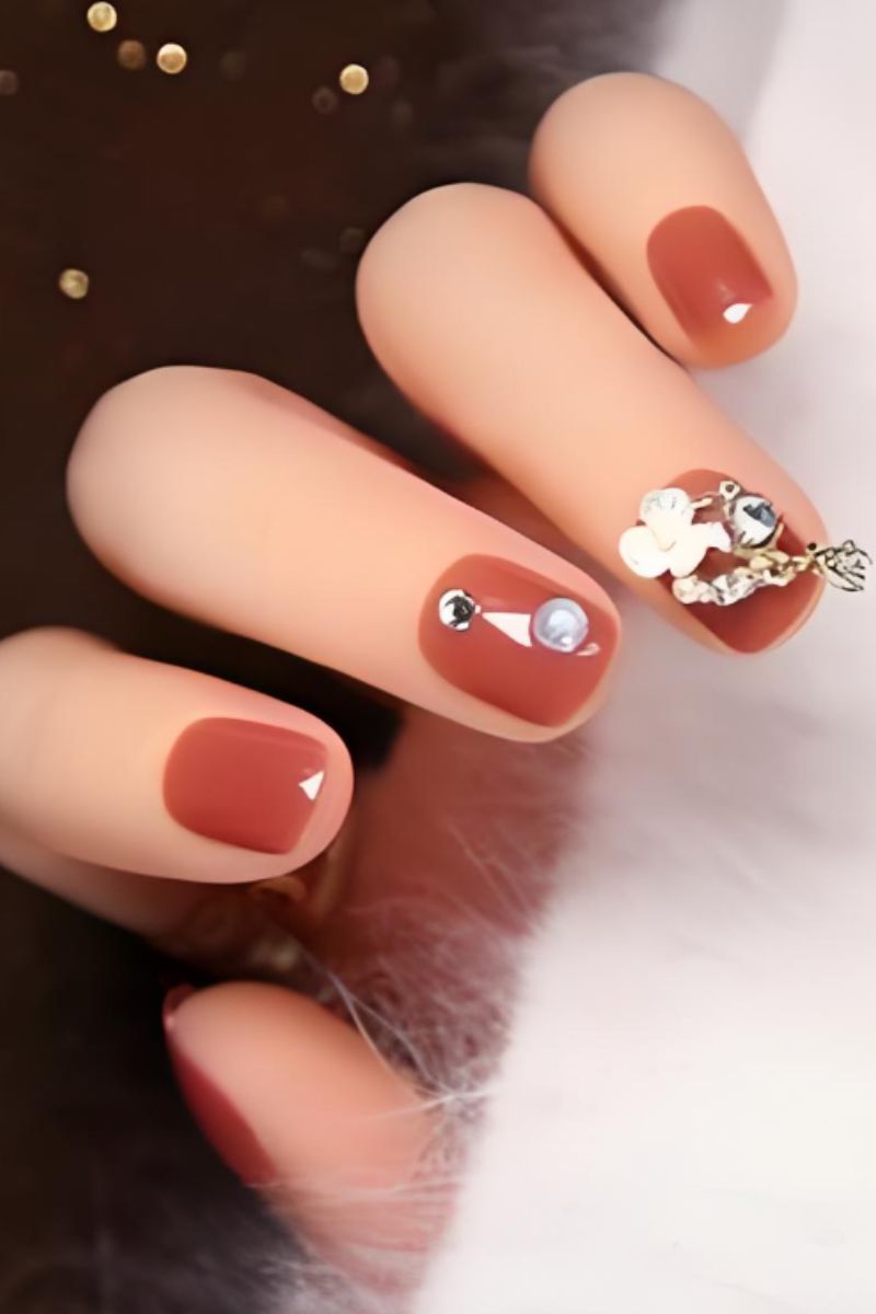 Ảnh nail tay cô dâu 32