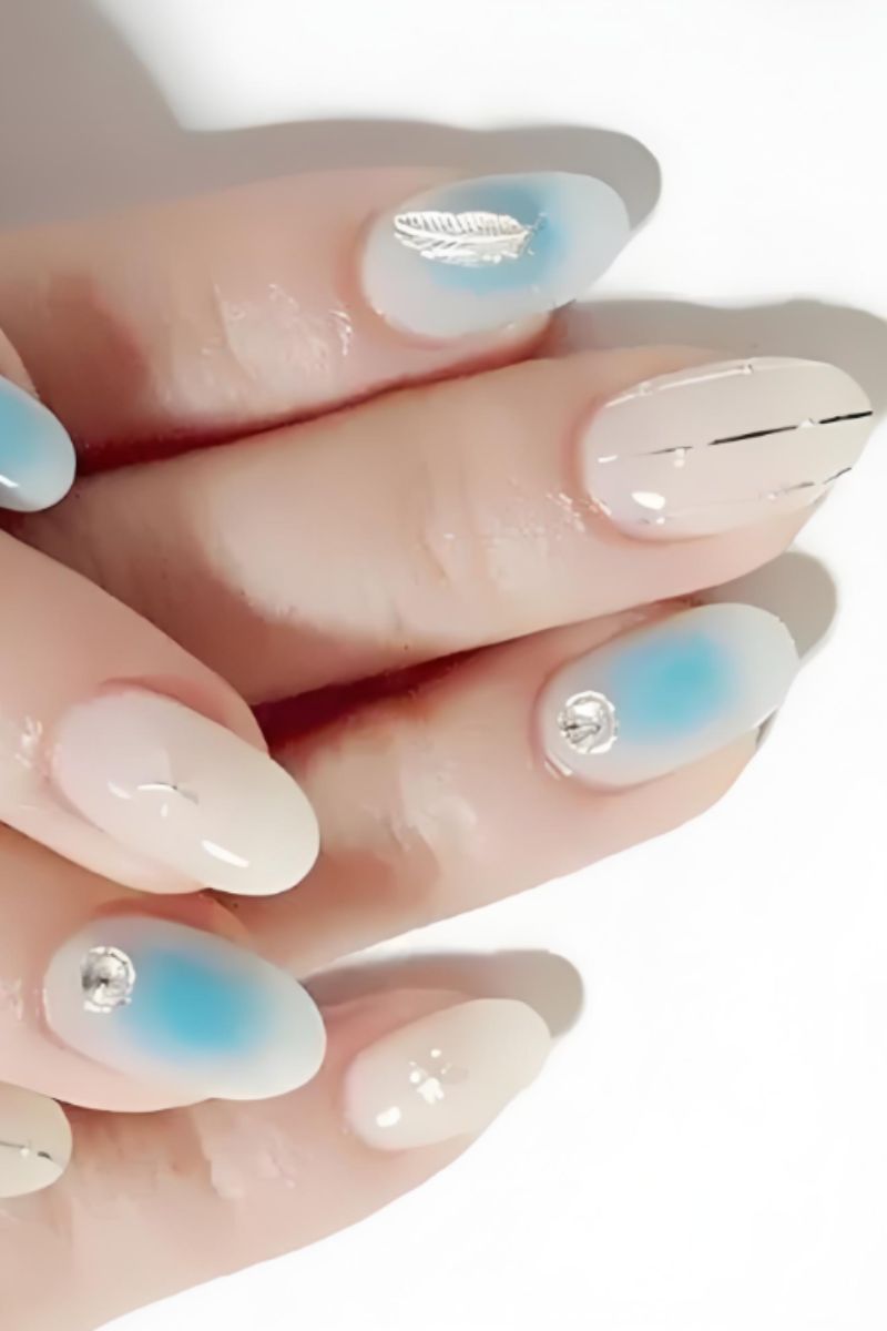 Ảnh nail tay đi biển 11