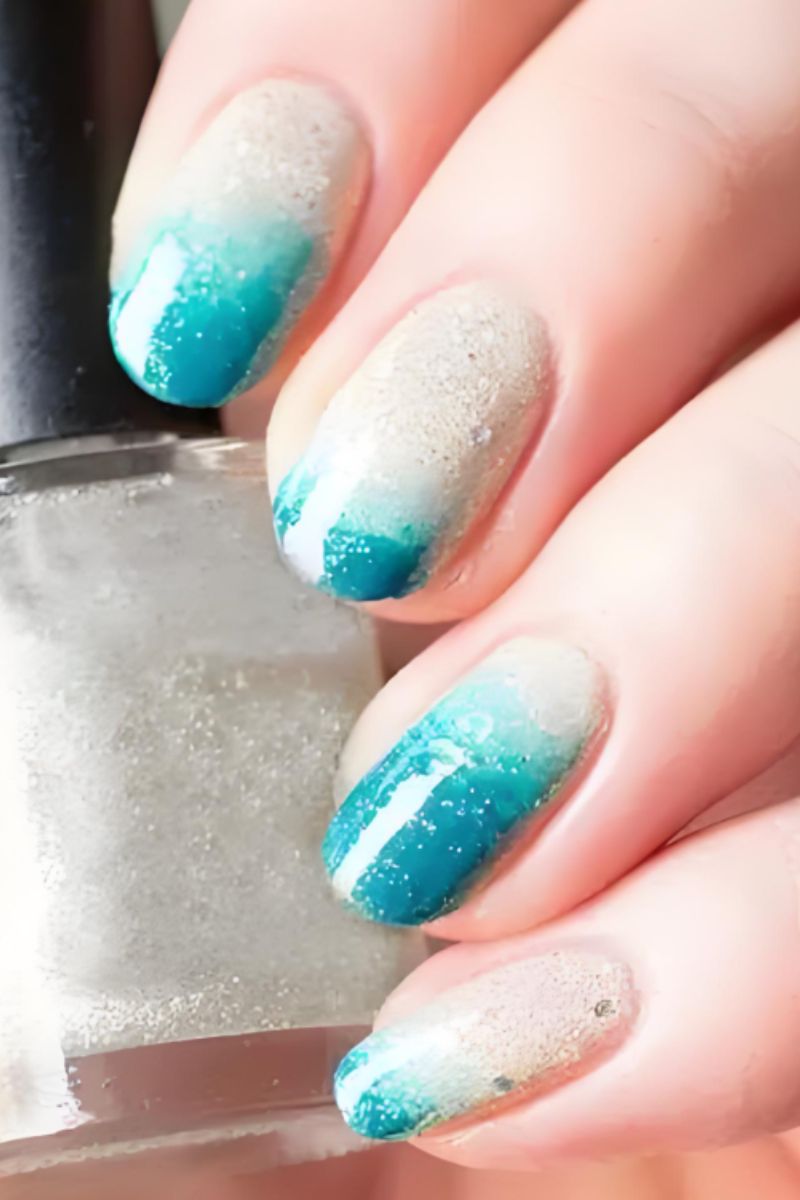 Ảnh nail tay đi biển 12