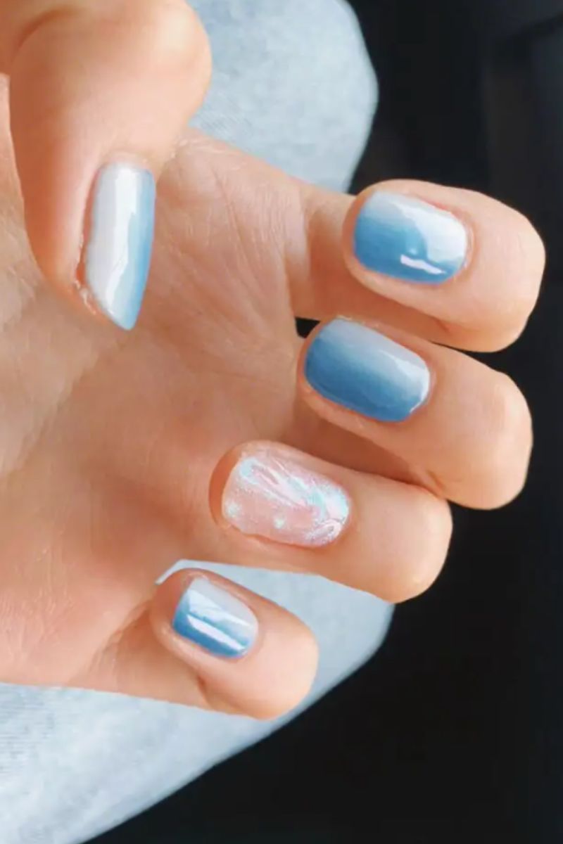 Ảnh nail tay đi biển 18