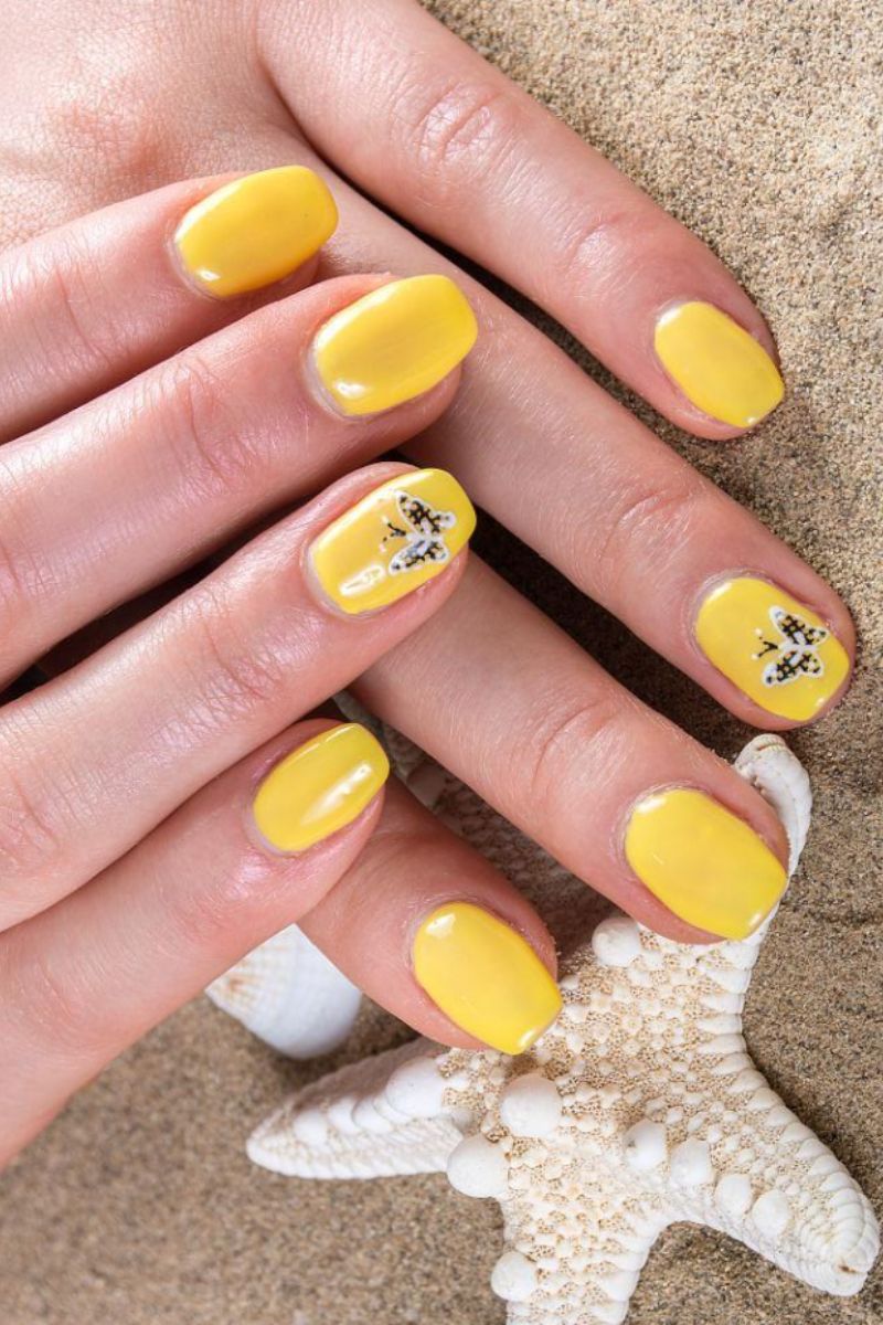 Ảnh nail tay đi biển 20