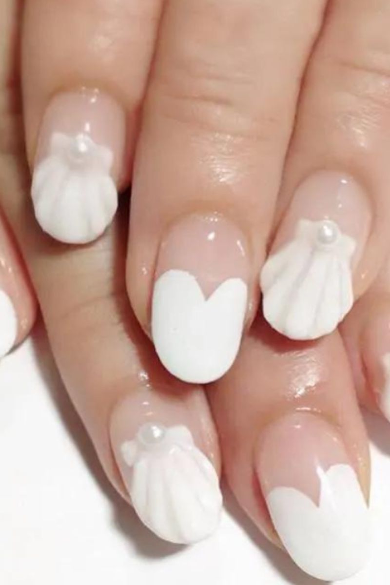 Ảnh nail tay đi biển 21