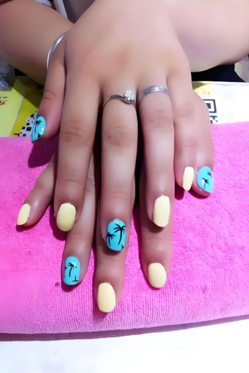 Ảnh nail tay đi biển 30