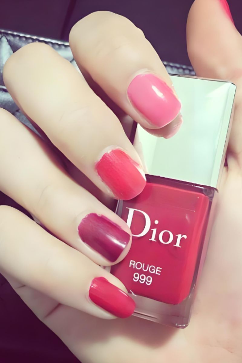 Ảnh nail tay dior 7