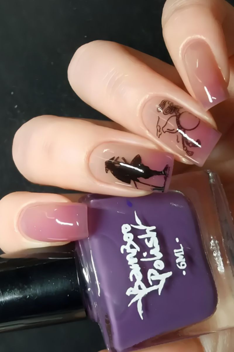 Ảnh nail tay loang 9