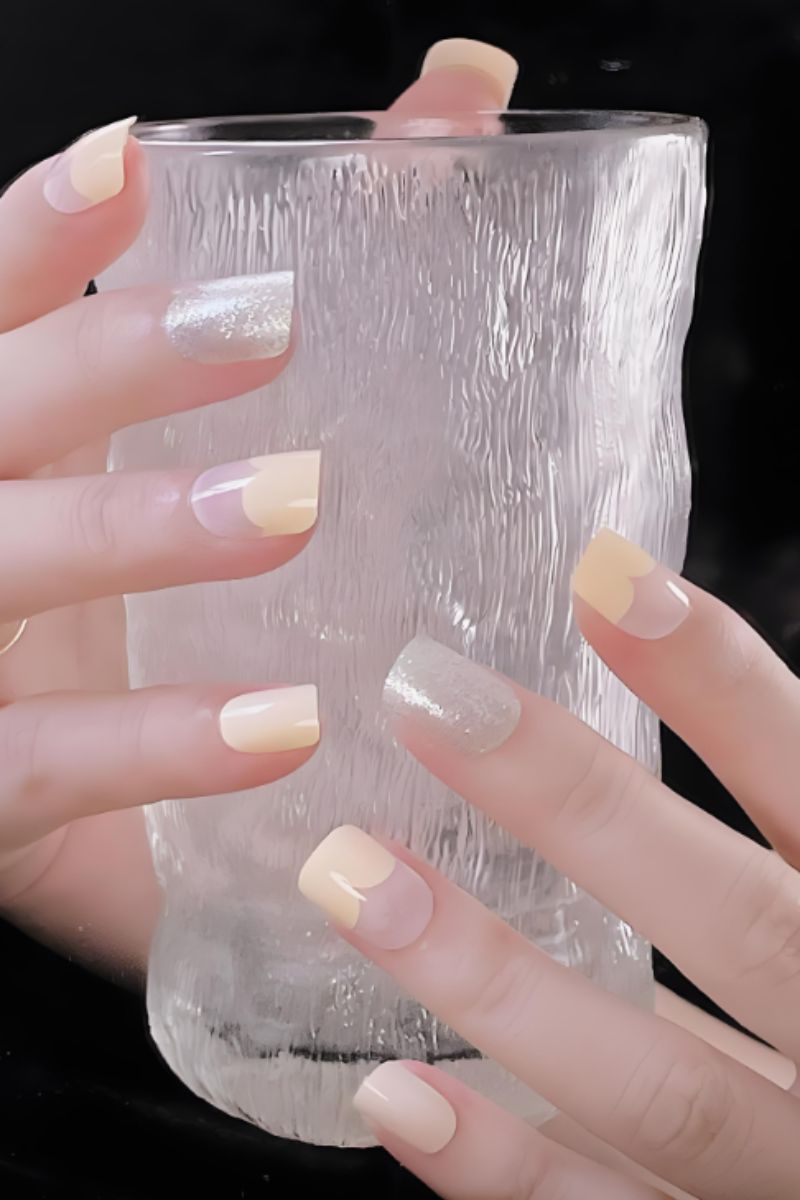 Ảnh nail tay màu thạch 1