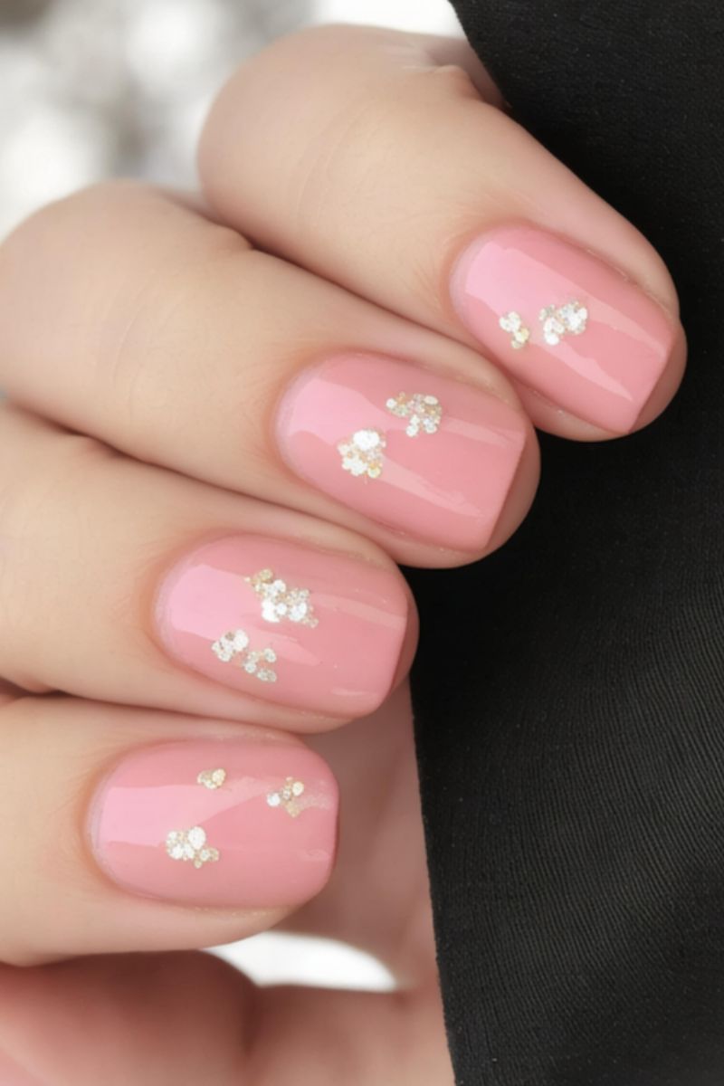 Ảnh nail tay màu thạch 11