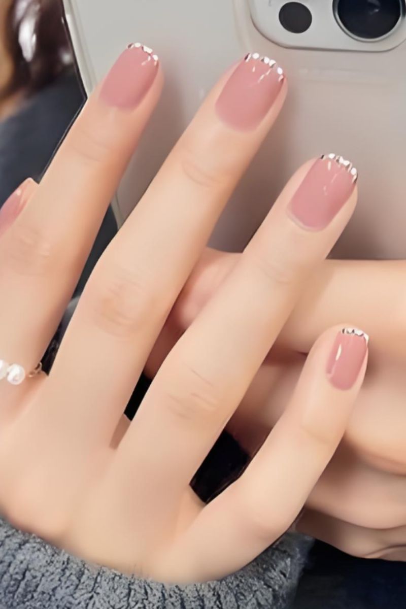 Ảnh nail tay màu thạch 15