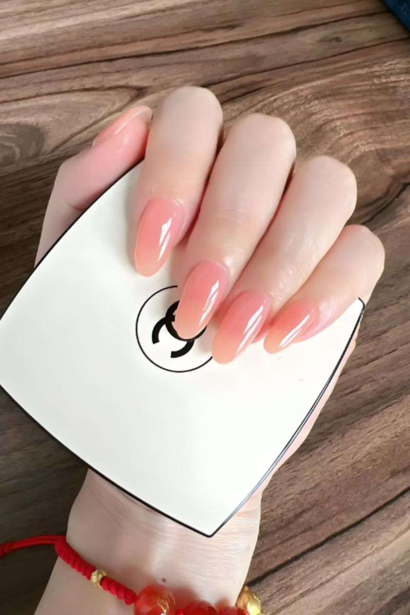 Ảnh nail tay màu thạch 2