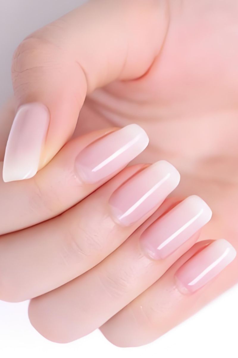 Ảnh nail tay màu thạch 30