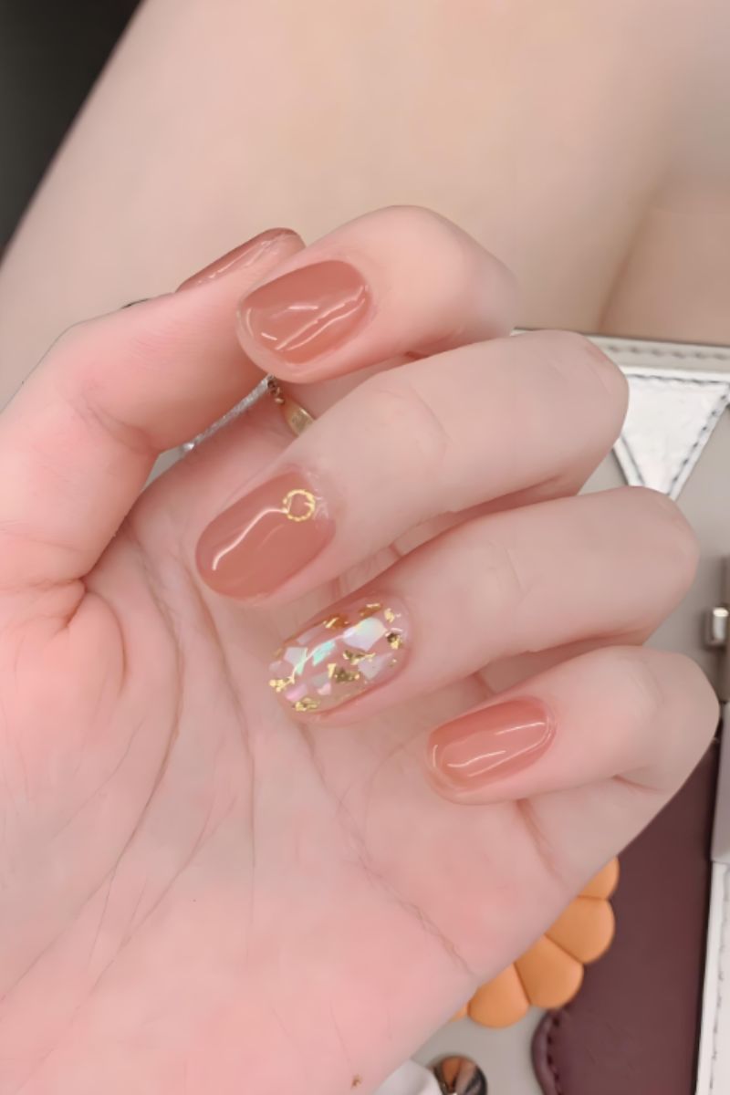 Ảnh nail tay màu thạch 8