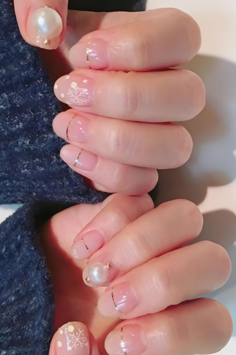 Ảnh nail xinh hàn quốc 16