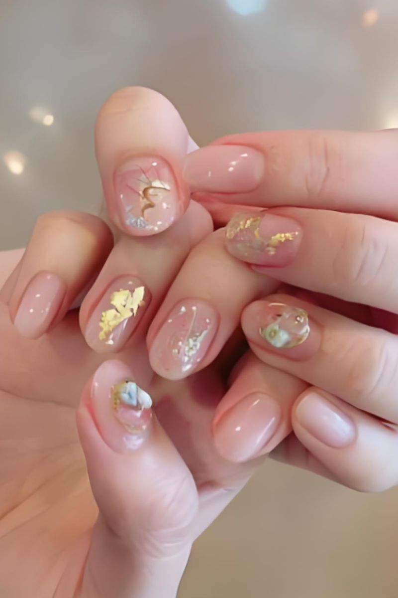 Ảnh nail xinh hàn quốc 18