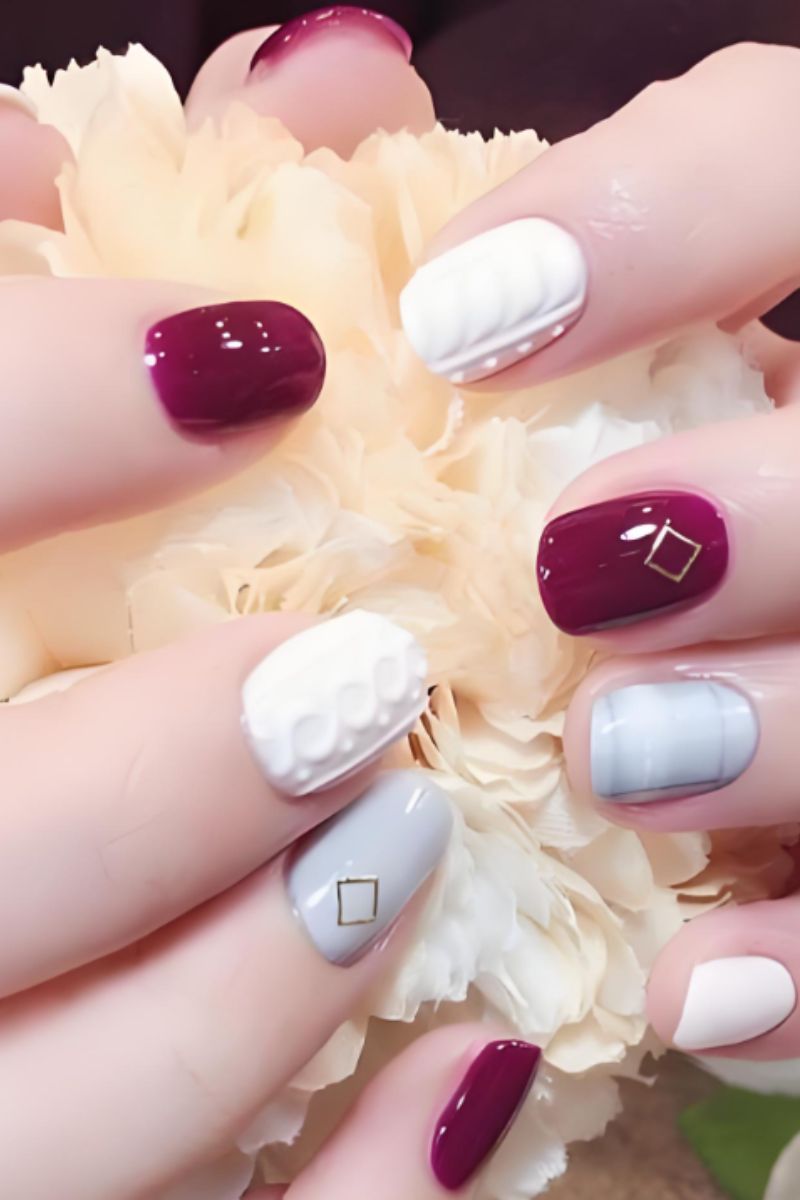 Ảnh nail xinh hàn quốc 5