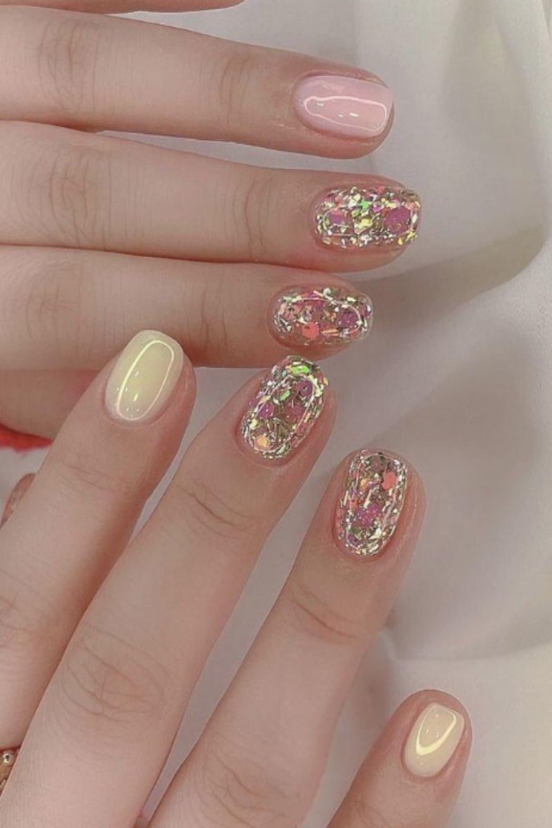 Ảnh nail xinh hàn quốc 9