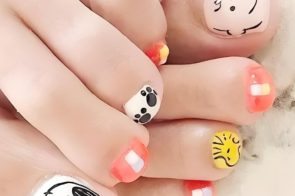 Tổng hợp bộ sưu tập ảnh nail chân vẽ cute, đáng yêu nhất