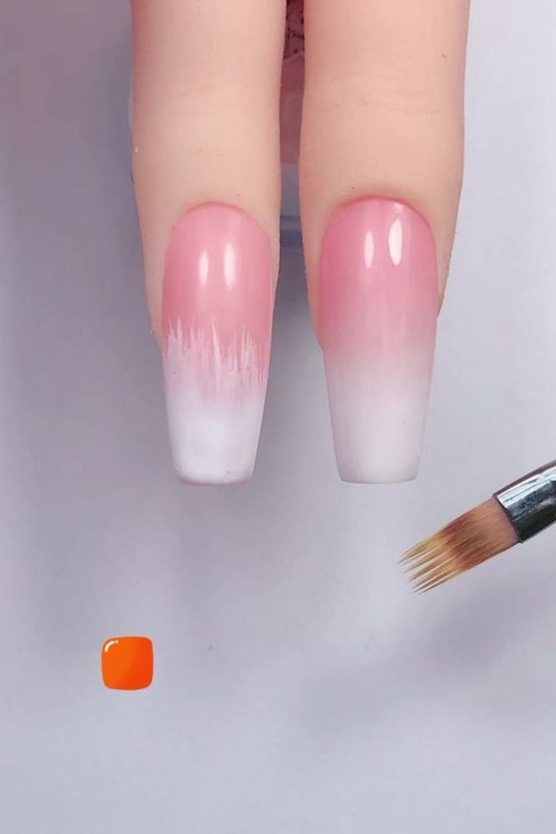 Ảnh các mẫu nail màu hồng đẹp 21