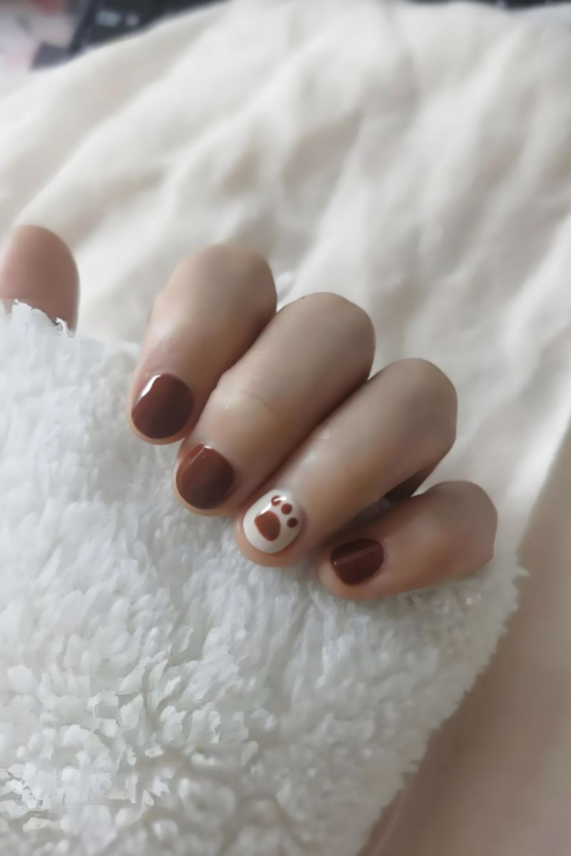 Ảnh nail chân mèo 24