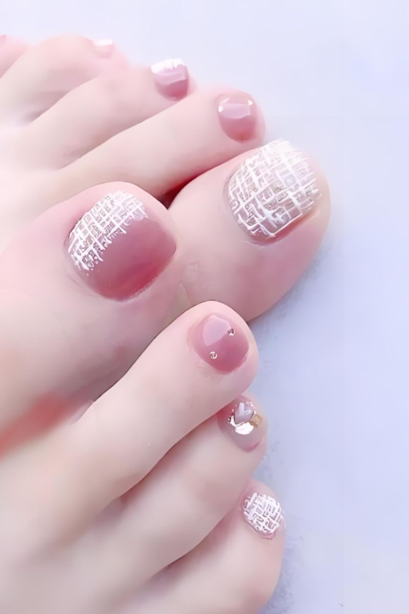 Ảnh nail chân vân đá 20